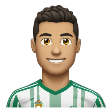 Cristiano Ronaldo the footballer sticker