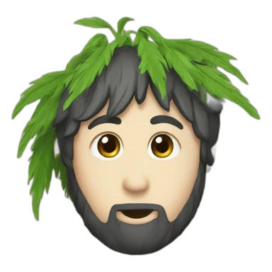 weinendes Gras sticker