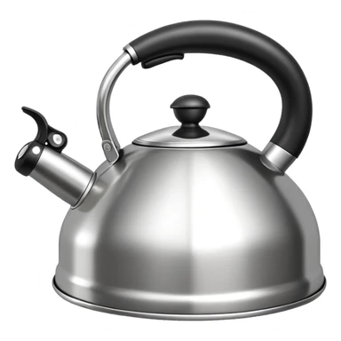 Whistling kettle sticker
