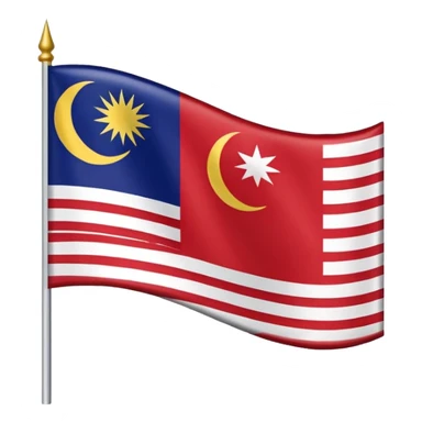 Flag of Malaysia sticker