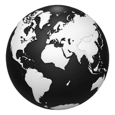 Hazme el emoji del mundo pero en blanco y negro sticker