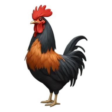 cockerel sticker