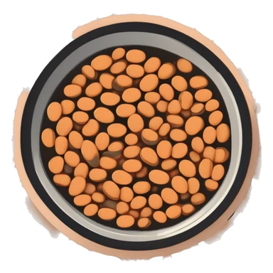 Bowl of lentils sticker