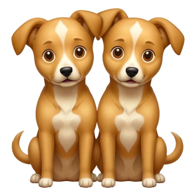 Two headed dog sticker
