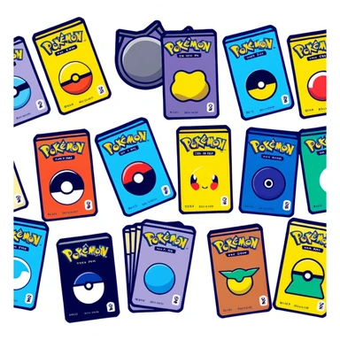 Pokémon booster packs shiny sticker