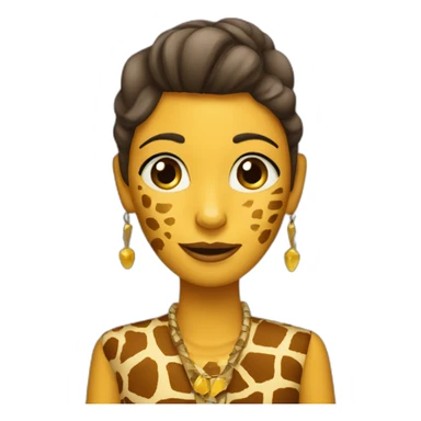 GIRAFE WOMAN sticker