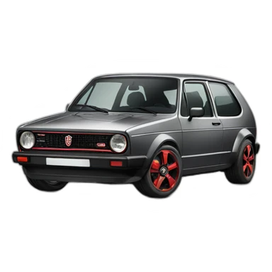 Golf gti sticker