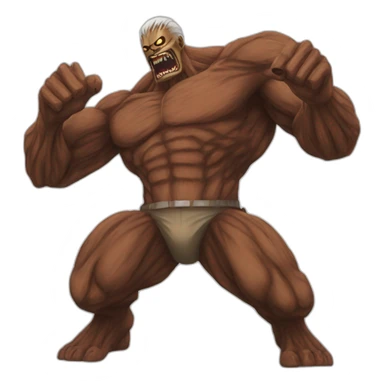 Beast titan attack on titan sticker