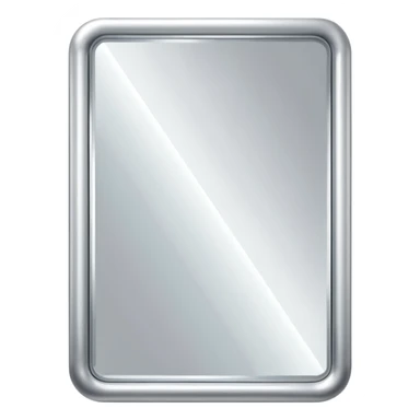 modern mirror sticker