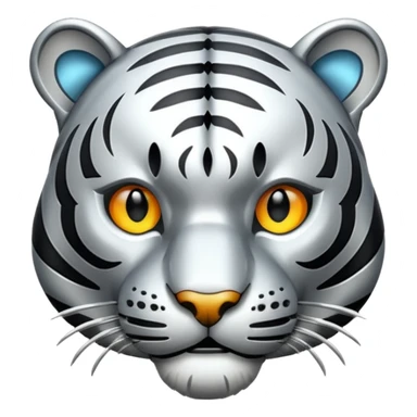 Metal Tiger sticker