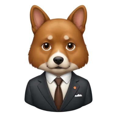 politician dog  sticker