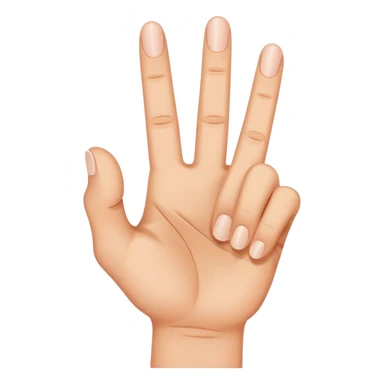 Middle finger with a phrase  sticker