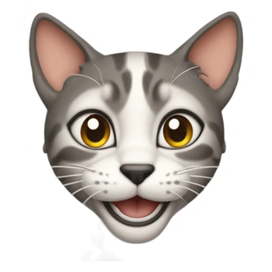 Goofy ahh kitty sticker