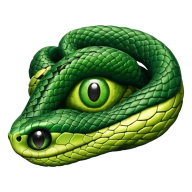 eye of a snake sticker