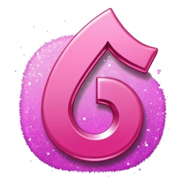 glitter pink symbol TikTok sticker