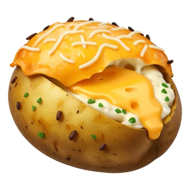 batata recheada sticker