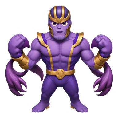 Thanos squid game sticker
