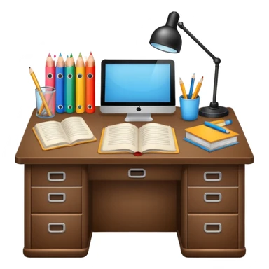 Study Room Items sticker
