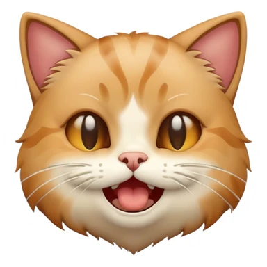 A cat crying laughing sticker