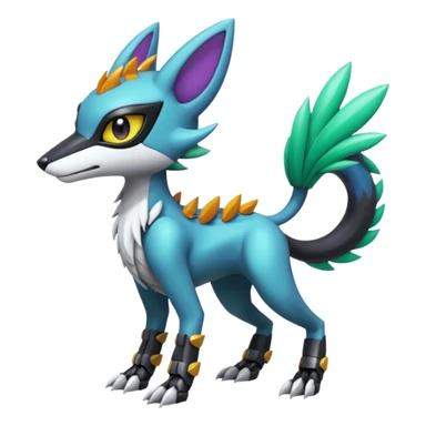 Meloetta-Sergal-Protogen-Primagen-Pokémon-Fakémon-creature sticker