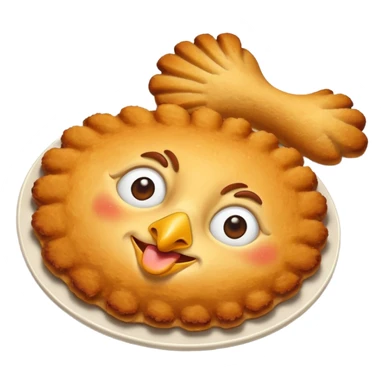 chicken schnitzel sticker