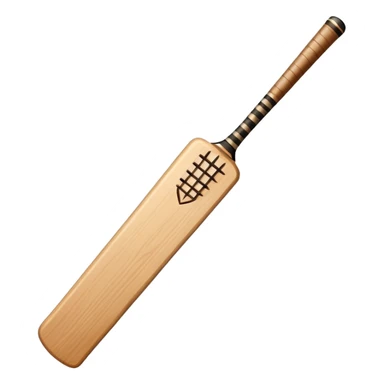 cricket bat emoji sticker