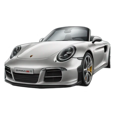 Porsche brabus 900 rocket sticker