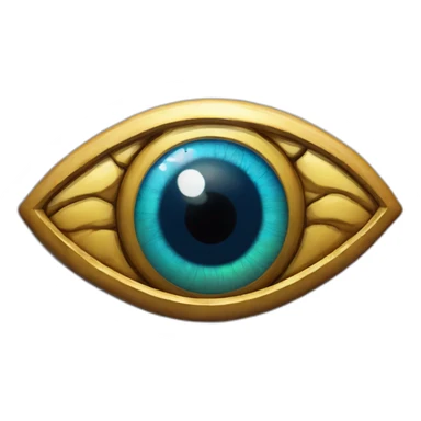 butterfly eye nazar amulet sticker