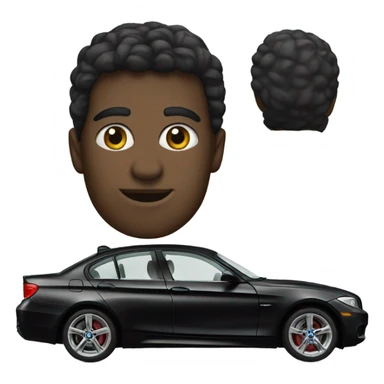 Black bmw jeap sticker