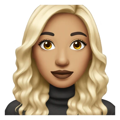 Female makeup YouTuber  sticker