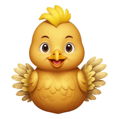 Little chicken that is waking up sole random grandma sticker