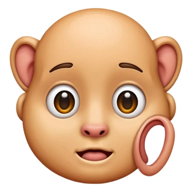 ear can hear englishear sticker