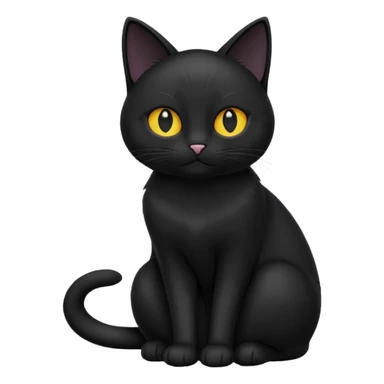 گربه سیاه sticker