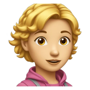 Câlin fille garçon  sticker