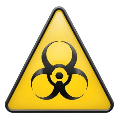 chemical weapons sign sticker