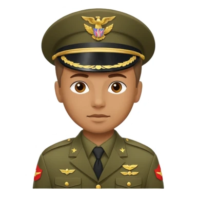 military soldier sticker