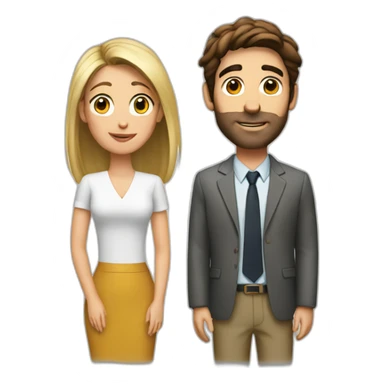 Rachel and ross sticker