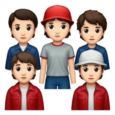 Stranger Things yazı  sticker