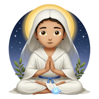 I want an emoji to use for mental wellness in a mystical setting. I want to reference a clarity seeker sticker