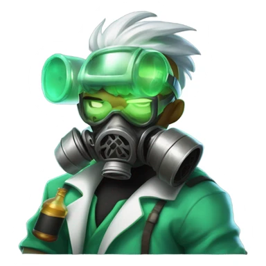 Singed from league of legends sticker