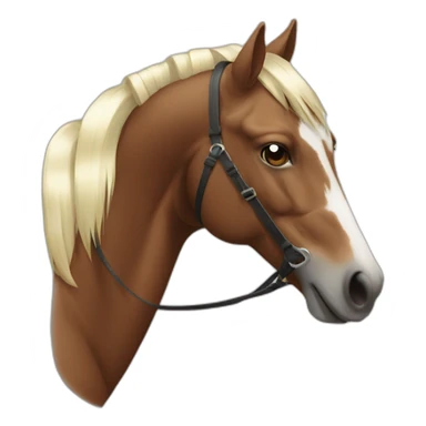 Tête de cheval  sticker