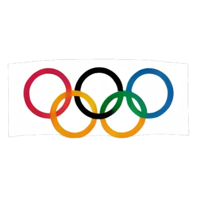 olympic logo sticker