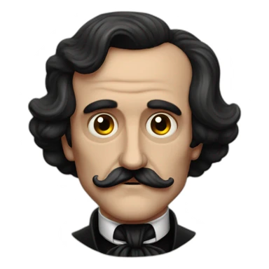 Edgar Allan poe sticker