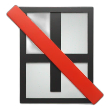 No enter sign sticker