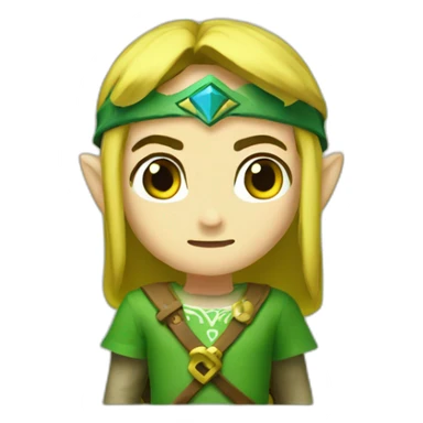 link zelda sticker