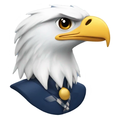 Georgia southern eagle  sticker