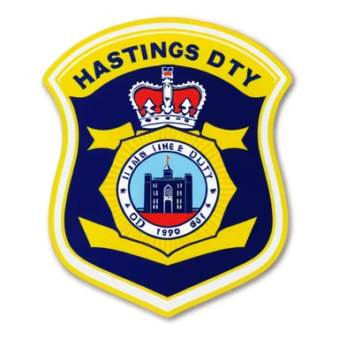 Hastings line of duty sticker