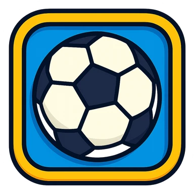 soccer ball, match-3 game icon sticker
