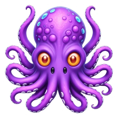 cosmic space monster sticker