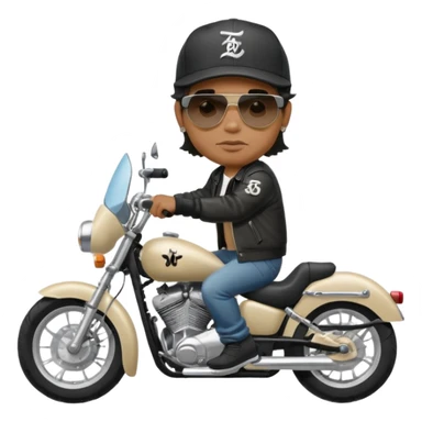 Eazy E en Moto sticker